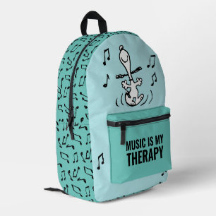 Erdnüsse   Snoopy Dancing Bedruckter Rucksack