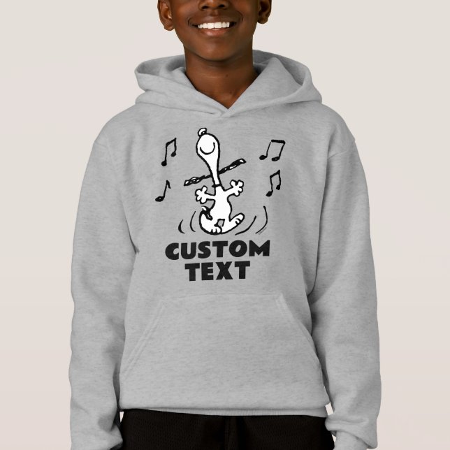 Erdnüsse | Snoopy Dancing Hoodie (Vorderseite)