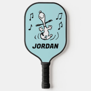 Erdnüsse Snoopy Dancing Pickleball Schläger