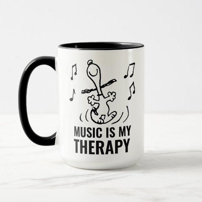 Erdnüsse | Snoopy Dancing Tasse (Links)