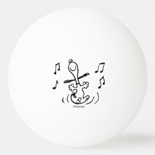 Erdnüsse   Snoopy Dancing Tischtennisball