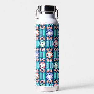 Erdnüsse   Snoopy Dark Blue Deko Dreams Pattern Trinkflasche