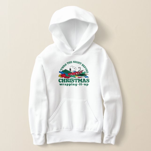Erdnüsse | Snoopy 'Das war die Nacht vor Weihnacht Hoodie (Ablage )