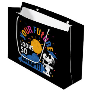 Erdnüsse Snoopy Deine Zukunft sieht so hell aus Große Geschenktüte