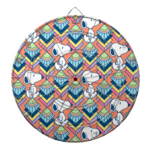 Erdnüsse Snoopy Deko Dreams Pattern Dartscheibe