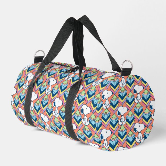 Erdnüsse | Snoopy Deko Dreams Pattern Duffle Bag (Linke Seite)