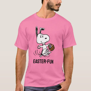 Erdnüsse Snoopy der Osterfest Beagle T-Shirt