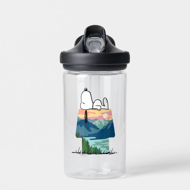 Erdnüsse | Snoopy Dog House Go Wild Trinkflasche (Vorne)