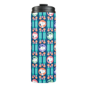 Erdnüsse Snoopy Dunkelblau Deco Dreams Muster Thermosbecher