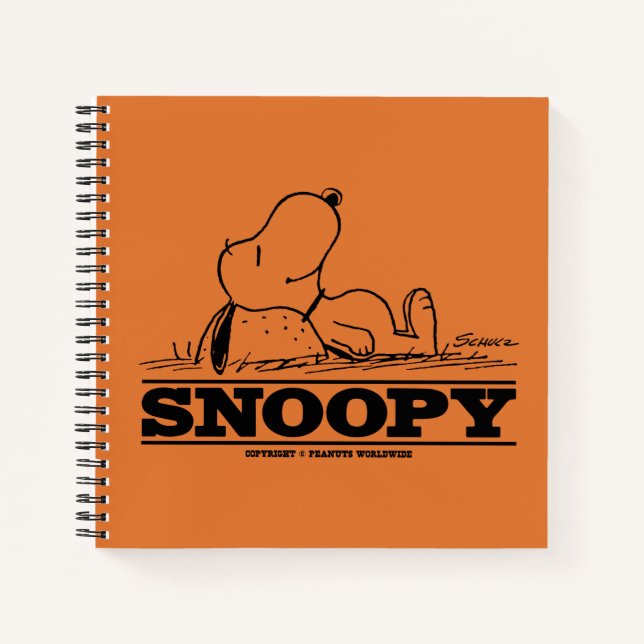 Erdnüsse | Snoopy-Erholung Notizbuch (Vorderseite)