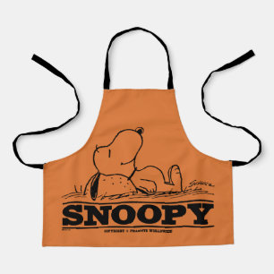 Erdnüsse   Snoopy-Erholung Schürze