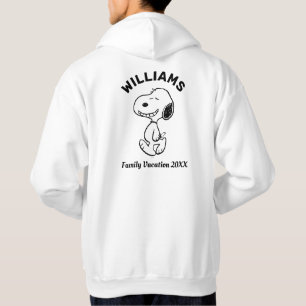 Erdnüsse Snoopy Familienurlaub Hoodie