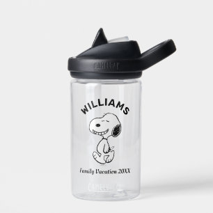 Erdnüsse   Snoopy Familienurlaub Trinkflasche