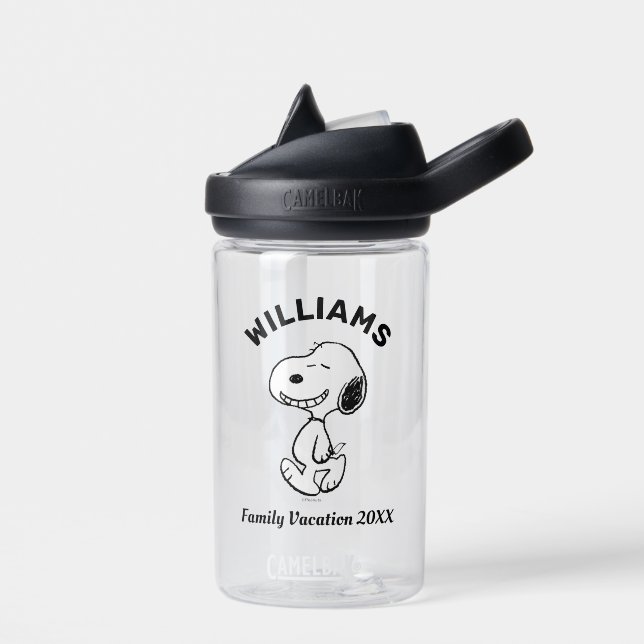 Erdnüsse | Snoopy Familienurlaub Trinkflasche (Links)