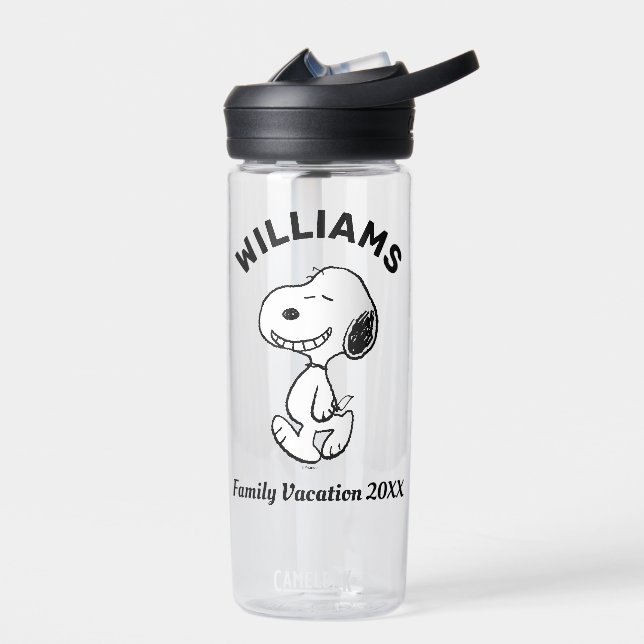 Erdnüsse | Snoopy Familienurlaub Trinkflasche (Links)