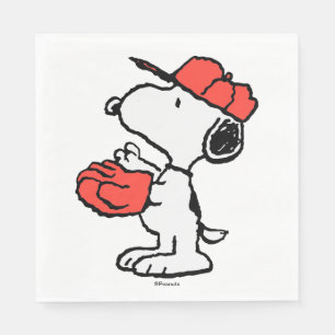 Erdnüsse   Snoopy Fang machen Serviette