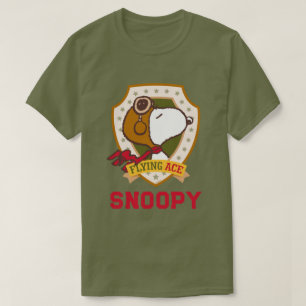 Erdnüsse   Snoopy Flying Ace-Abzeichen T-Shirt