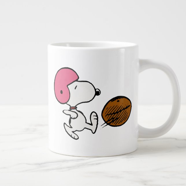 Erdnüsse | Snoopy Football Kicker Jumbo-Tasse (Rechts)