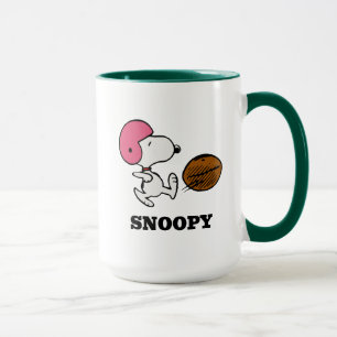 Erdnüsse Snoopy Football Kicker Tasse