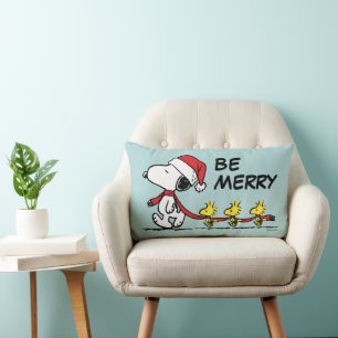 Erdnüsse   Snoopy & Friends Winter Scarf Lendenkissen