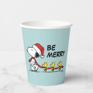 Erdnüsse   Snoopy & Friends Winter Scarf Pappbecher