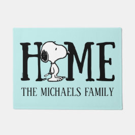 Erdnüsse | Snoopy Fußmatte