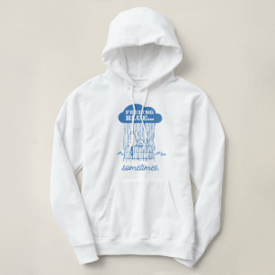 Erdnüsse   Snoopy Gefühl Blau ist auch in Ordnung Hoodie