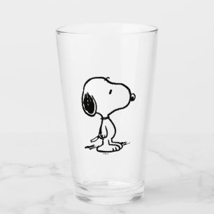 Erdnüsse Snoopy Glas