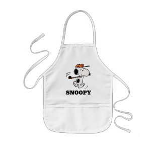 Erdnüsse Snoopy Golf Swing Kinderschürze