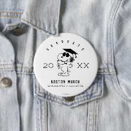 Erdnüsse | Snoopy Graduate Button