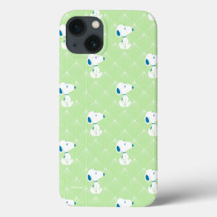 Erdnüsse Snoopy Green Deco Dreams Muster Case-Mate iPhone Hülle