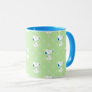 Erdnüsse Snoopy Green Deco Dreams Muster Tasse