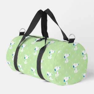 Erdnüsse   Snoopy Green Deko Dreams Pattern Duffle Bag
