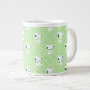 Erdnüsse Snoopy Green Deko Dreams Pattern Jumbo-Tasse