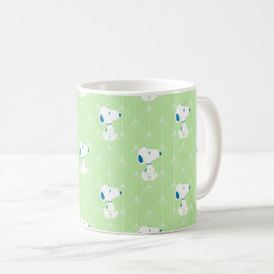 Erdnüsse   Snoopy Green Deko Dreams Pattern Kaffeetasse