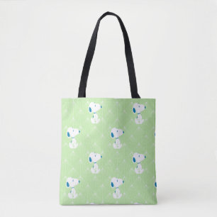 Erdnüsse   Snoopy Green Deko Dreams Pattern Tasche