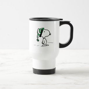 Erdnüsse   Snoopy Green Snow Cap Reisebecher