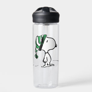 Erdnüsse Snoopy Green Snow Cap Trinkflasche