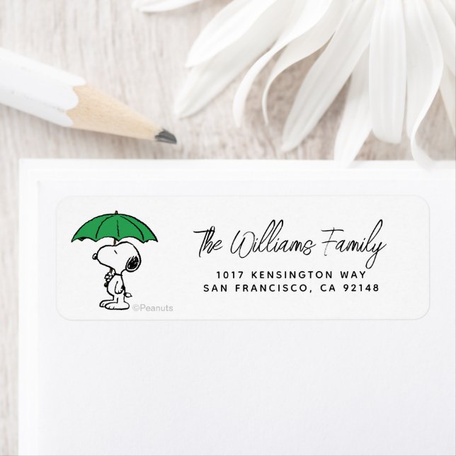 Erdnüsse | Snoopy Green Umbrella (Insitu)