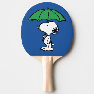 Erdnüsse   Snoopy Green Umbrella Tischtennis Schläger