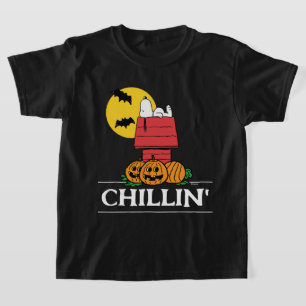 Erdnüsse   Snoopy Halloween Doghouse T-Shirt