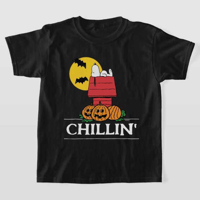 Erdnüsse | Snoopy Halloween Doghouse T-Shirt (Ablage )