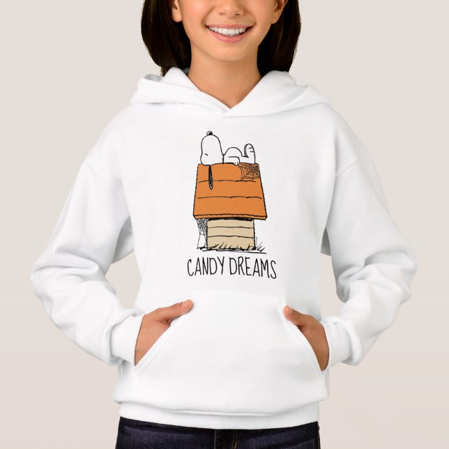 Erdnüsse | Snoopy Halloween Nickerchen Hoodie (Vorderseite)