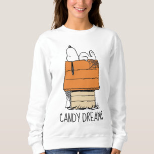 Erdnüsse Snoopy Halloween Nickerchen Sweatshirt