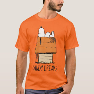 Erdnüsse Snoopy Halloween Nickerchen T-Shirt