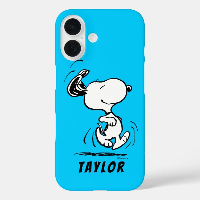 Erdnüsse | Snoopy Happy Dance iPhone 16 Hülle (Rückseite)