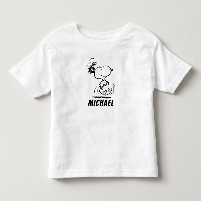 Erdnüsse | Snoopy Happy Dance Kleinkind T-shirt (Vorderseite)