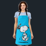 Erdnüsse | Snoopy Happy Dance Schürze<br><div class="desc">Snoopy ist der liebliche Beagle von Charlie Brown im Comic-Streifen Peanuts von Charles M. Schulz. Karo aus diesem niedlichen Peanuts Design mit diesem lieblichen Hund.</div>