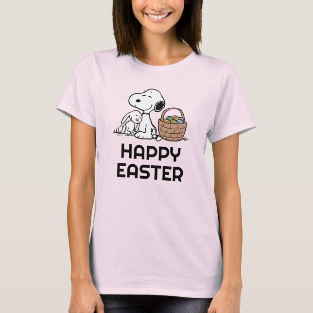 Erdnüsse | Snoopy Happy Oaster T-Shirt (Vorderseite)