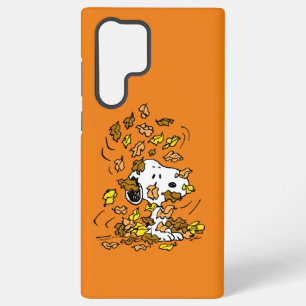 Erdnüsse   Snoopy Haufen Blätter Samsung Galaxy Hülle